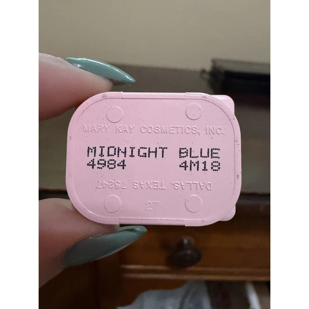 Mary Kay Powder Perfect Eye Color No. 4984 Discontinued Old Stock Midnight Blue